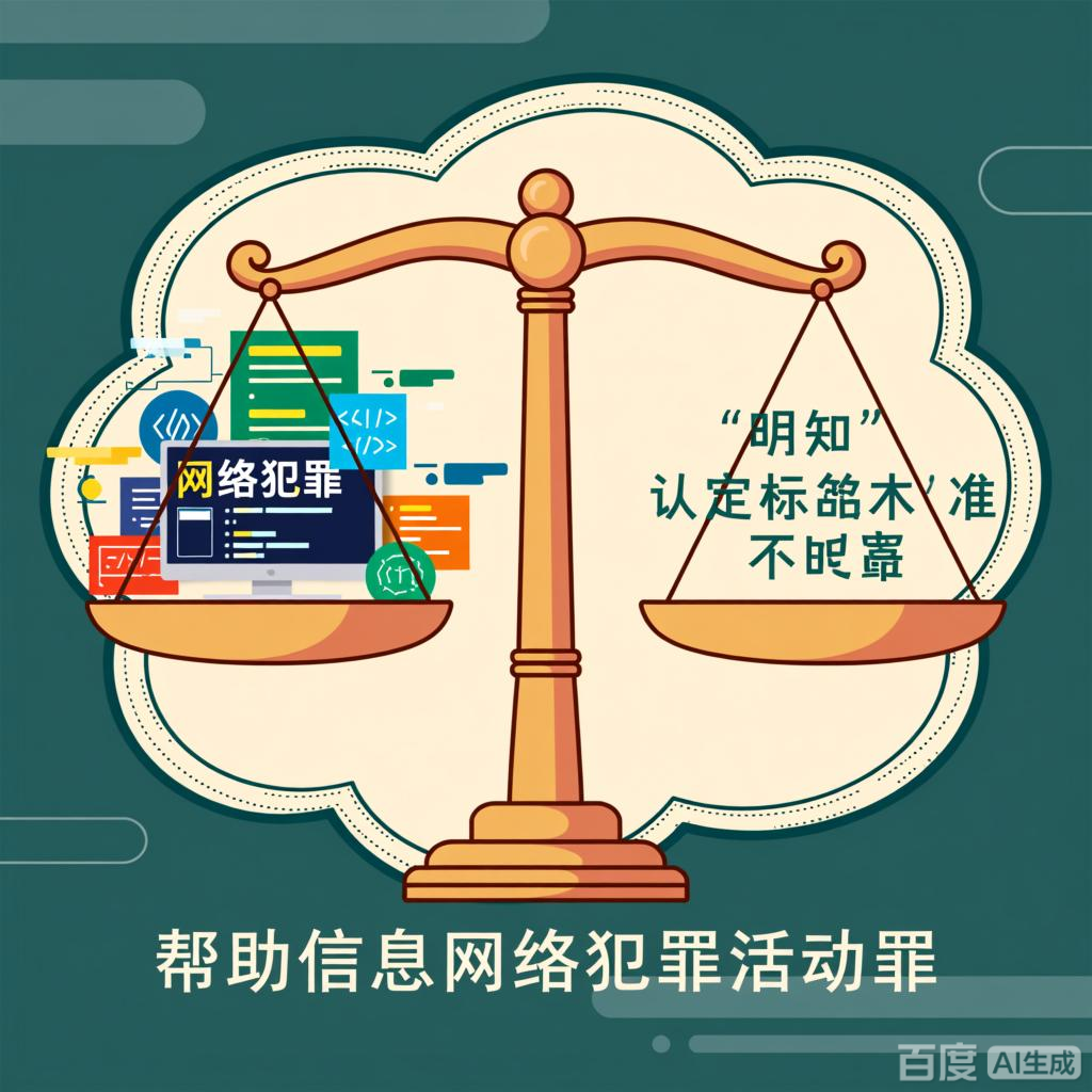 帮助信息网络犯罪活动罪中，“明知”的认定标准是什么？