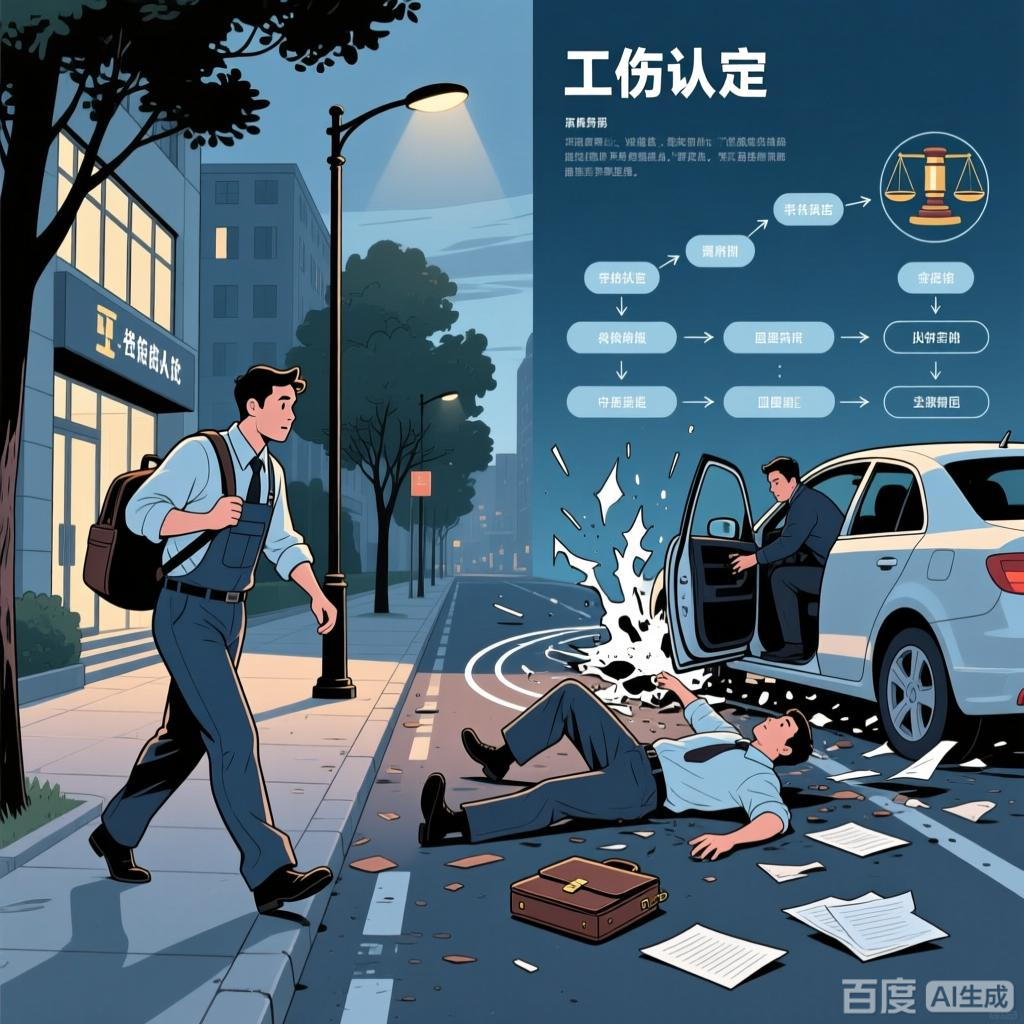 提前离岗下班途中发生交通事故受伤，属于工伤吗？