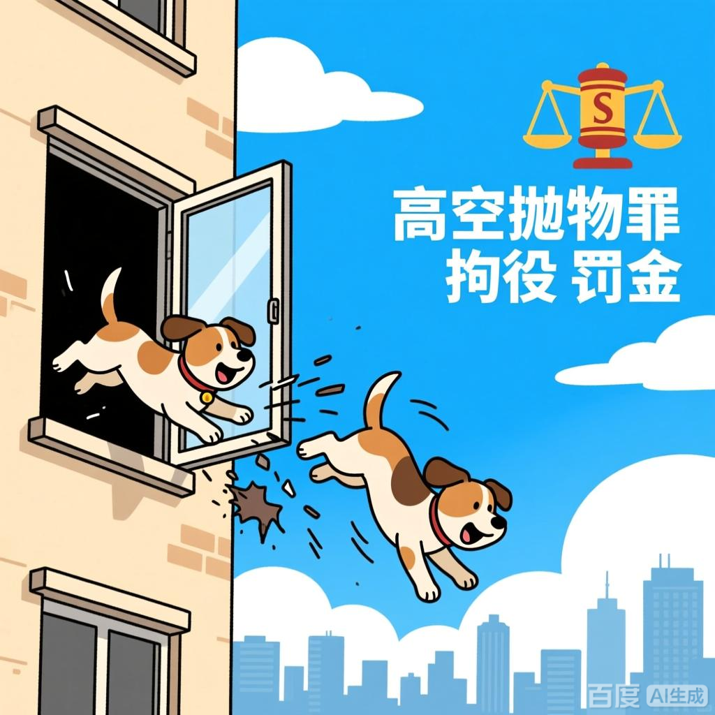 21楼扔下两只狗，拘役罚金！高空抛物罪不以伤亡为入罪门槛