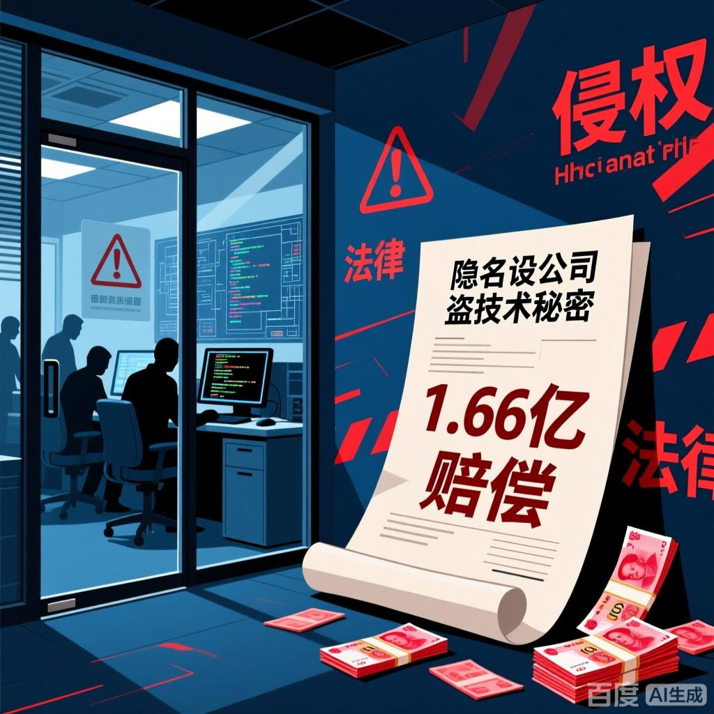 隐名设公司盗技术秘密，1.66亿赔偿震慑 “内鬼式” 侵权！
