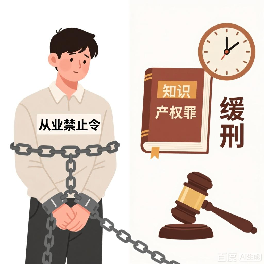 从业禁止令：因犯知识产权罪 缓刑期间禁足行业是否过度限制劳动权？