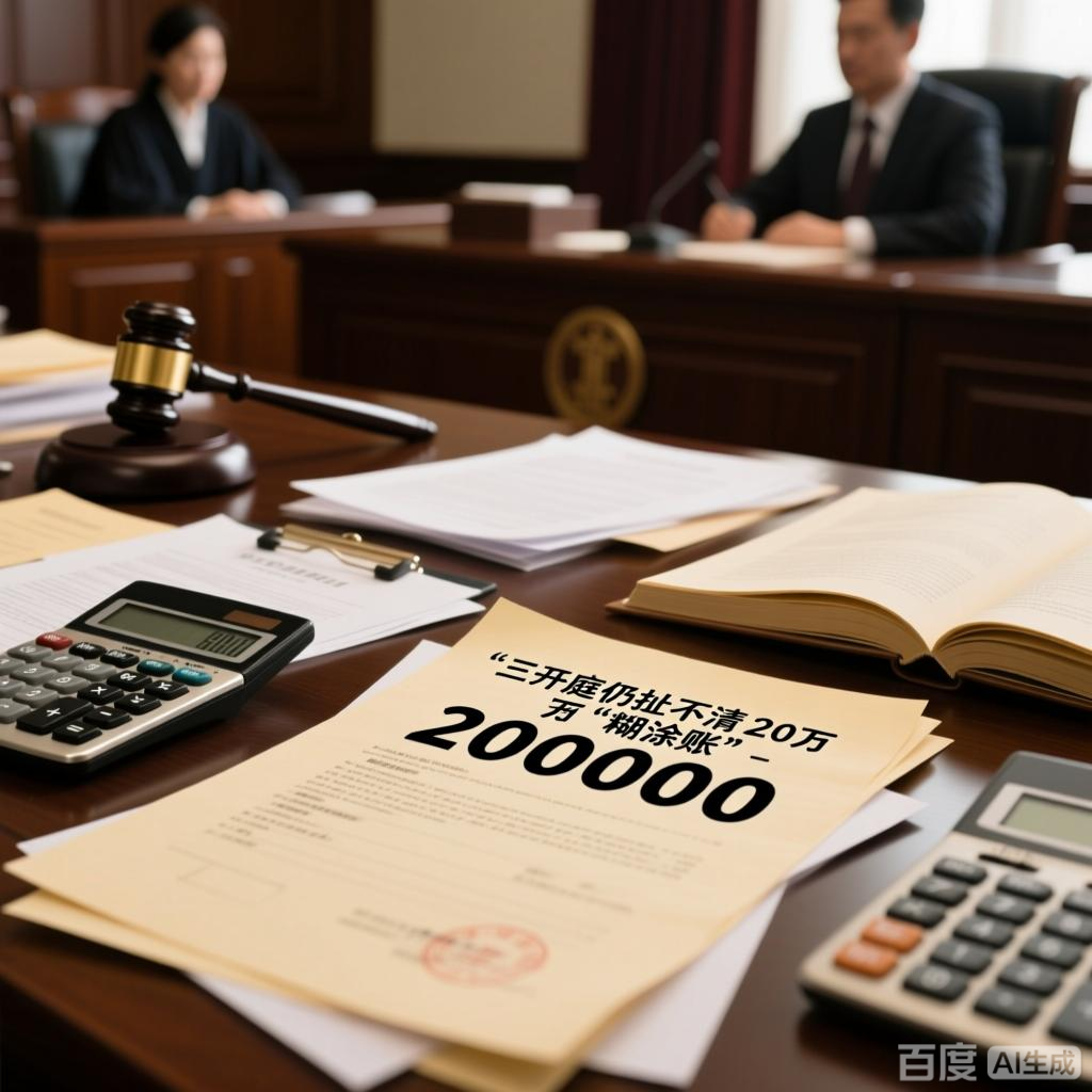 律师手记：三开庭仍扯不清的20万“糊涂账”——法官心里门清，两人却死扛到底